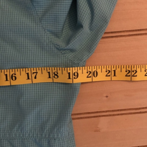 Nike ACG Aqua/Teal Mesh Lined Rip Stop Hooded Anorak/Rain Jacket Women's S - Picture 6 of 10